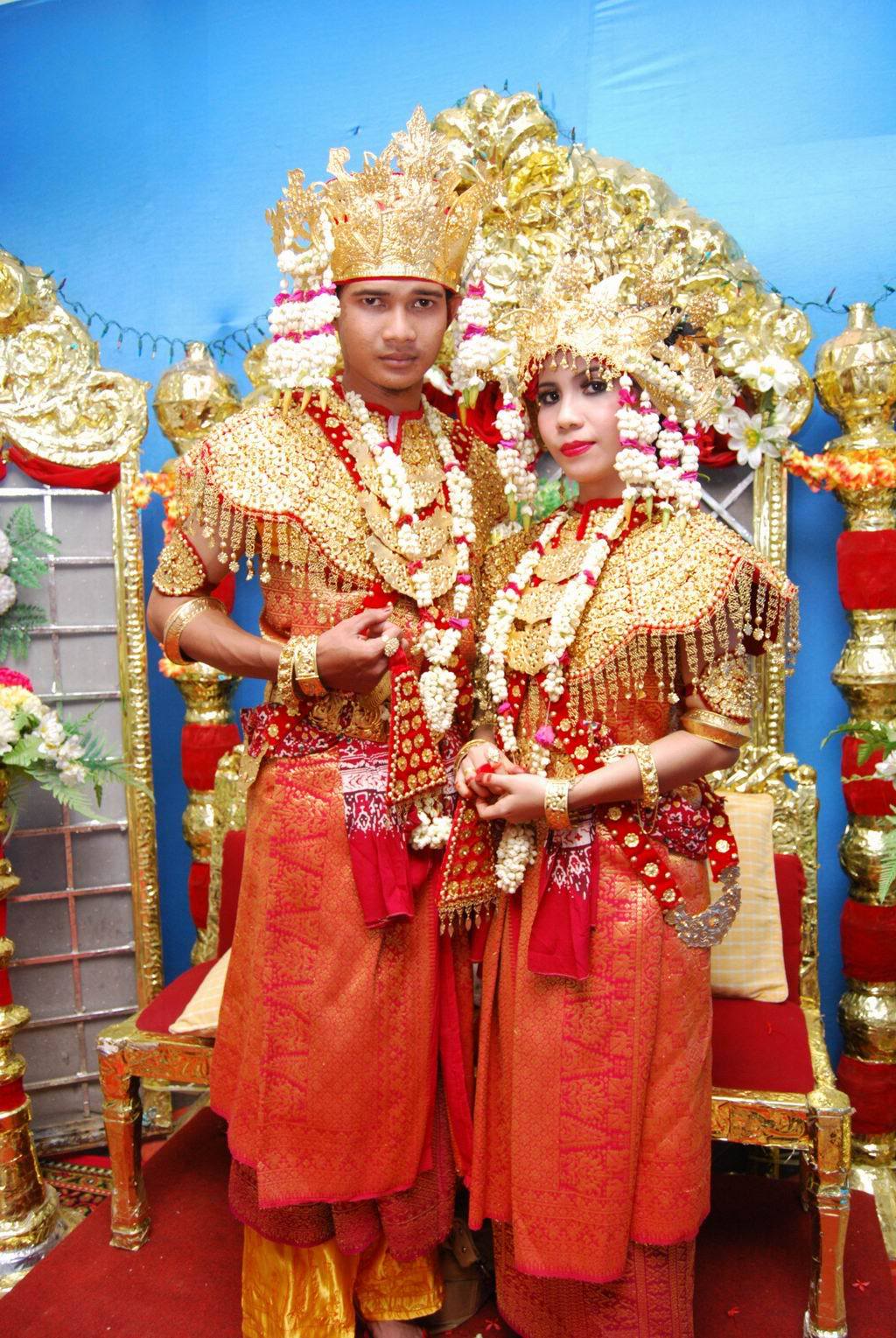 Pernikahan Adat  Palembang  Rumah Radhen